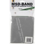 MSD-Band Odporový posilňovací pás 1,5m - Farba/Stupeň: strieborná (stupeň 7)